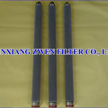 Pleated Sintered Fiber Felt Filter Element