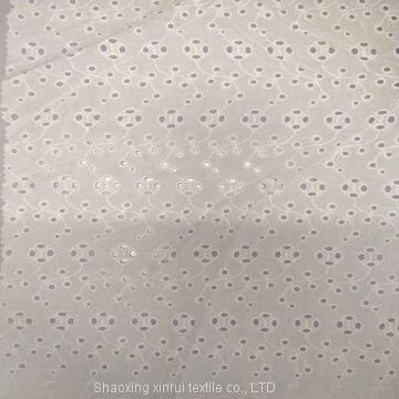 keqiao cotton embroidered lace fabric
