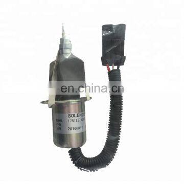 Excavator EX215 SH220 Flameout Solenoid Valve SA-4780-12/24 1751ES-12A7UC9B5S5 Shut off Valve 76192483