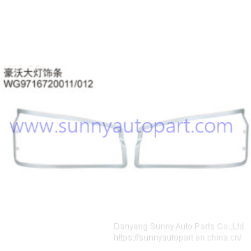 Hot Sell Sinotruk Truck Body Part Headlamp for HOWO 07 WG9719720001/2 photo-2