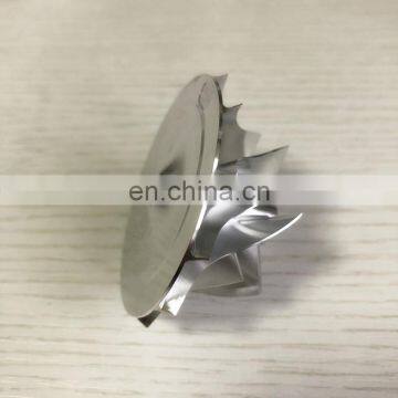 GT15-25 43,20/60,00 мм 6+6 лезвий высокопроизводительный брус / фрезеровка / алюминиевый 2618 колесо компрессора турбонаддува photo-4