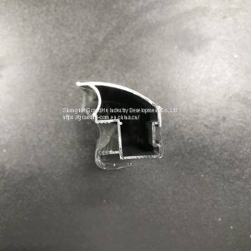 Wardrobe Sliding Door Track Profile Aluminium Stile Vertical Handle photo-4