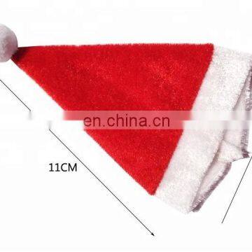 Felt Christmas Hat Santa Decoration for Phone Wall and Tree photo-2