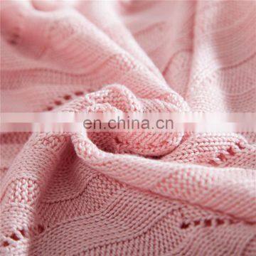 2020 Summer Drop Shipping Super Sleeping Experience Bamboo Fiber Knitted Throw Travel Bedding Blanket With Competitive Price photo-4