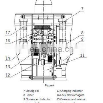 VB2 Vacuum Circuit Breaker Locking Magnet on the Operating Mechanism photo-3