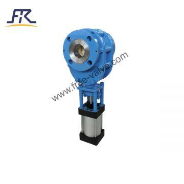 Pneumatic Ceramic Lined Double Disc Gate Valve photo-2