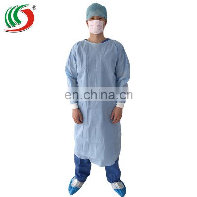 Nonwoven Disposable Medical Gowns Uniform For Doctor Surgery