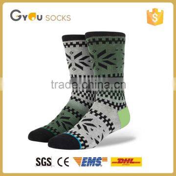 Fashion Cotton Custom Knit Tube Sock Man