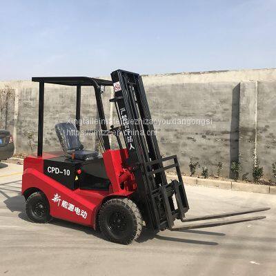 Information Supply Electric Forklift Electric Hydraulic Car Electric Truck Pushed up photo-4