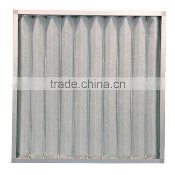 pleated panel air filters