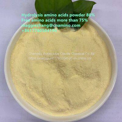 Hydrolysis Compound Amino Acids Powder 80% With Organic Water Soluble Nitrogen Fertilizer photo-2