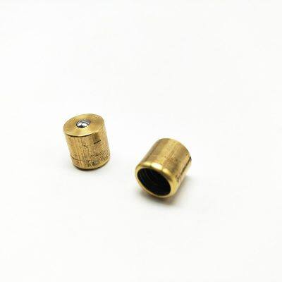 Brass button grease cup 8x8mm ball oiler suitable for lubrication system