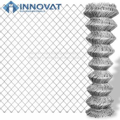 Factory wholesale high standard wire mesh weave 6 foot chain link fence