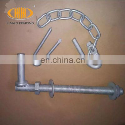 Farm gate hardware hinge lugs, gate latch and gudgeon, accessories for farm gate