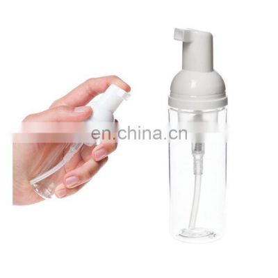 1 Clear Plastic Foamer Bottle Pump Travel Size White Mini Soap Dispenser 1 7 Oz