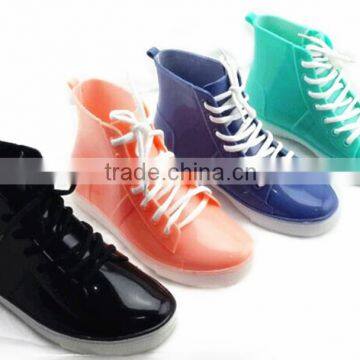 PVC Colorful Rain Boots For Women