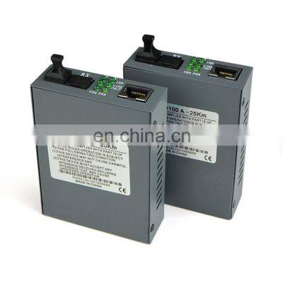 10/100Mbs TX RX Netlink Media Transceiver HTB-3100A/B Ethernet Fiber Optic Media Converter photo-4