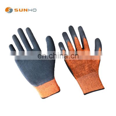 Sunnyhope gardening gloves cotton liner with foam latex gloves soft gloves