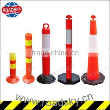 T-top Rubber Base Driveway Collapsible Bollards