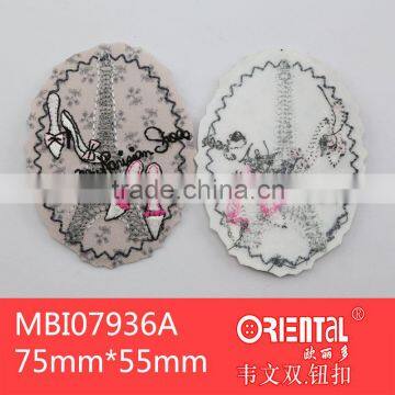 Iron on Lovely High Heeled Shoes Embroidery Patch photo-4