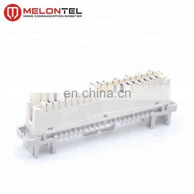 MT-2002 Disconnection Connection ABS Module 10 Pair Profile Krone Module Iron Plate With Nickel photo-4