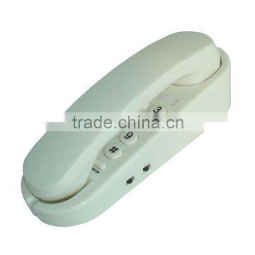 fancy corded decorative slim telephone for hotel bathroom