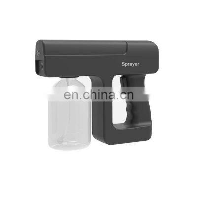 Portable Battery Intelligent Sensor Air Mist Blue Ray Spray Gun Sprayer Plastic Bottle Nano Spray Gun