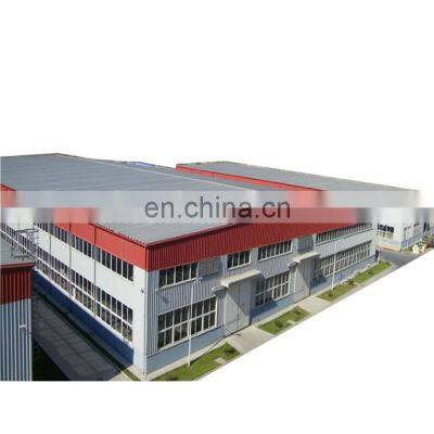 Mobile Clear Span Well Designed Anti-Seismic Prefabricated Light Building Designed Steel Frame Structure Workshop