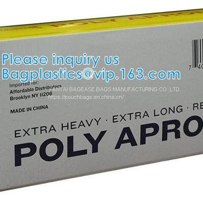 Aseptic Blue Plastic Disposable Apron for Doctor Checking,Disposable Aprons PE Medical Doctor Apron,PE Apron For Doctor photo-4