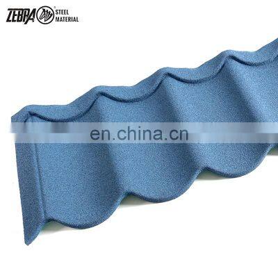 Factory Price Roof Tile Roofing Sheet in Nigeria, Heat Insulation Colour Stone Coated Metal Roof Tiles photo-4