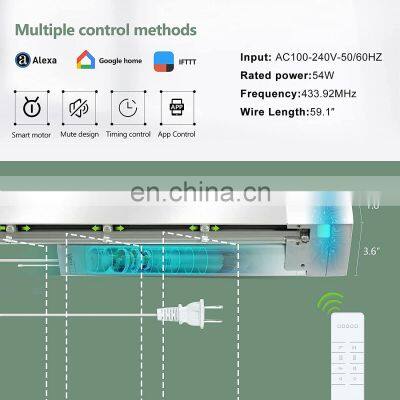 Factory Direct Blackout Motorized Motorised Motor PVC Sliding Door Windows Vertical Blinds Shade photo-3