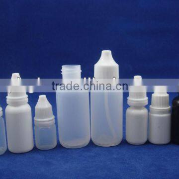 OEM PE size plasic eye drop bottle