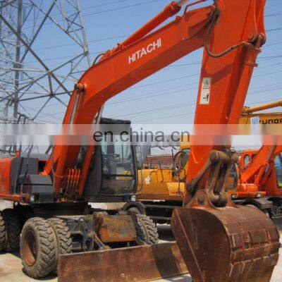 Used cheap Hitachi ZX210 wheel excavator20ton South Korea wheel digger in excellent condition