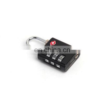 Wholesale 3 Digit Combination TSA Customs Code Lock Safe Padlock For Travel Luggage