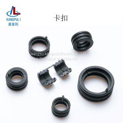 Plastic bellows buckle