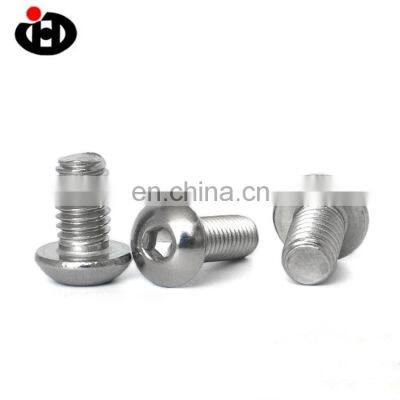 Stainless Steel 304 Hexagon Socket Round Button Pan Head Screw Factory Direct Sales