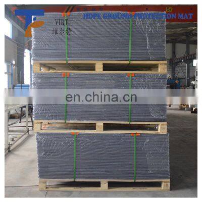 HDPE Protection Plastic Mats PE Ground Sheet Cheap 2.4m Wide photo-4