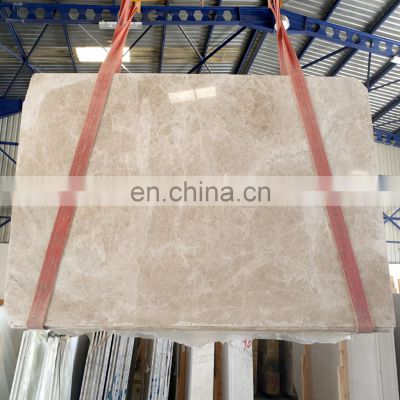 New Arrival High Quality Turkish 2cm thick Light Emperador Marble Slabs Polished Made in Turkey CEM-SLB-38