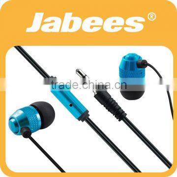2015 year end on promotion metal micro earphone for cell phone