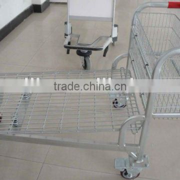 WEIHONG metal transfer cart cargo cart metal steel cargo cart