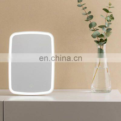 Original Youpin Jordan Judy Intelligent Portable Makeup Mirror Desktop Led Light Portable Folding Light Mirror Dormitory Desktop photo-2