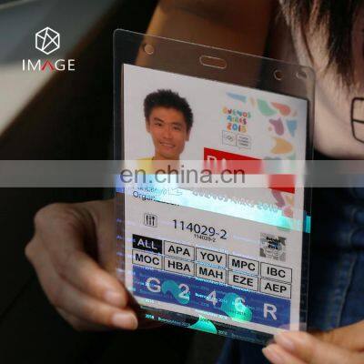 OEM Custom Голографические прозрачные термосвариваемые ламинирующие пакеты photo-5