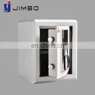 JIMBO small cabinet safe fire safe box metal fireproof fingerprint custom home 2 hour fireproof heavy duty security safe box