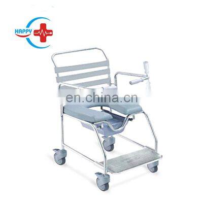 HC-M083 patient commode wheel chair Toilet Chair price With Wheels for old people