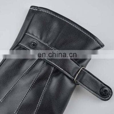Wholesale Winter Warm Guantes De Cuero Para Moto photo-2