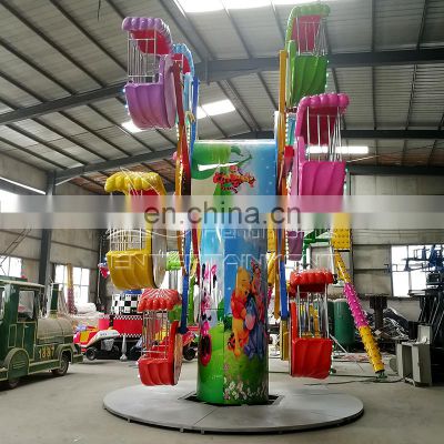 Kiddie amusement park rides portable double side mini ferris wheel rides for sale