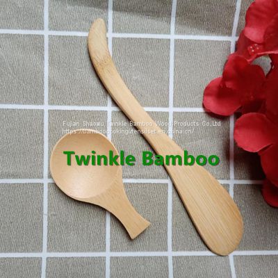 3.6inch Mini bamboo spoon on sale,small bamboo scoop,mini bamboo scoop/Wholesale