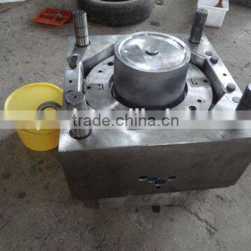 China hot design plastic bucket with lid/tap bucket mould plastic paint bucket Mould with factory price