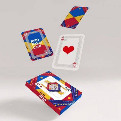 Eco Friendly High Security Anti-cheating RFID RPVC Smart Poker Gaming Card NFC Gaming Card photo-3