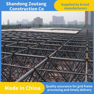 Large Span Space Frame Truss Roof Steel Structure Prefabricated Warehouse Building